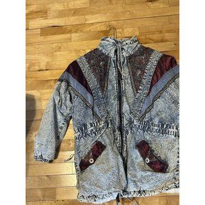 rock creek jacket Quilted Lined Denim Y2K Street Festival Patch Lace Corduroy